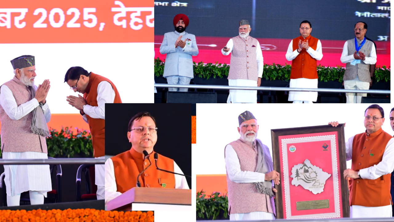 On the occasion of Uttarakhand State Foundation Day, Prime Minister Shri Narendra Modi inaugurated and laid the foundation stone of projects worth ₹8260.72 crore.