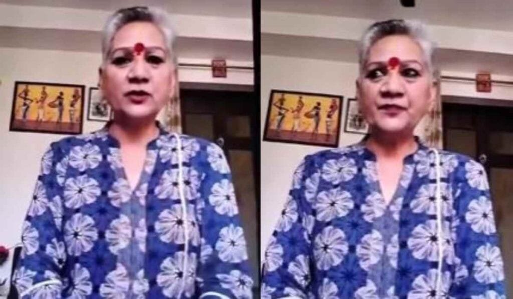 Case filed against influencer Santosh Bhandari, she had talked about cutting the neck of outsiders with a Khukri